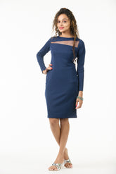 🖤 Midnight Sheer Charm Bodycon Dress Collection