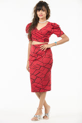 💎 7ish Designer Pair of Top & Skirt