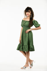 🌷 7ish Premium Vista Fabric Designer Dress